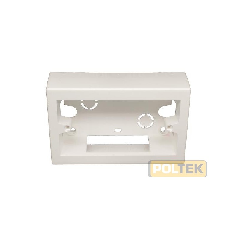 SCATOLA DA PARETE 4 POSTI BIANCO IP40 mm 145x90x48