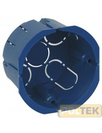 SCATOLA DA INCASSO 1/2 POSTI TONDA