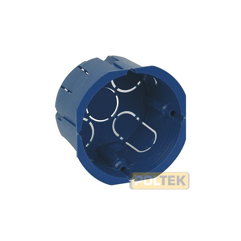 SCATOLA DA INCASSO 1/2 POSTI TONDA