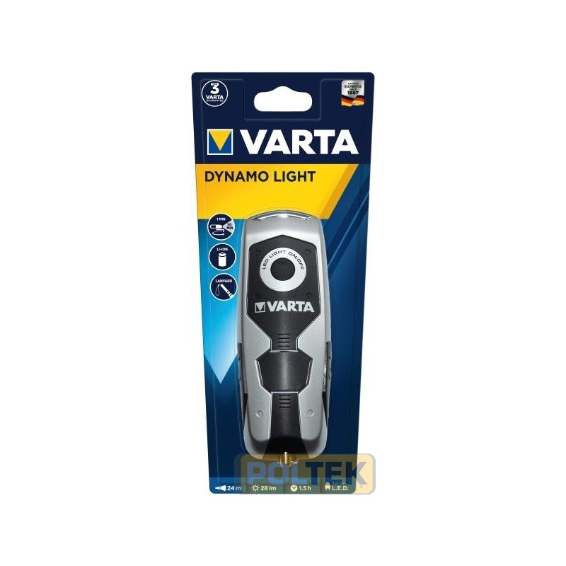 VARTA TORCIA A LED CARICA A DINAMO