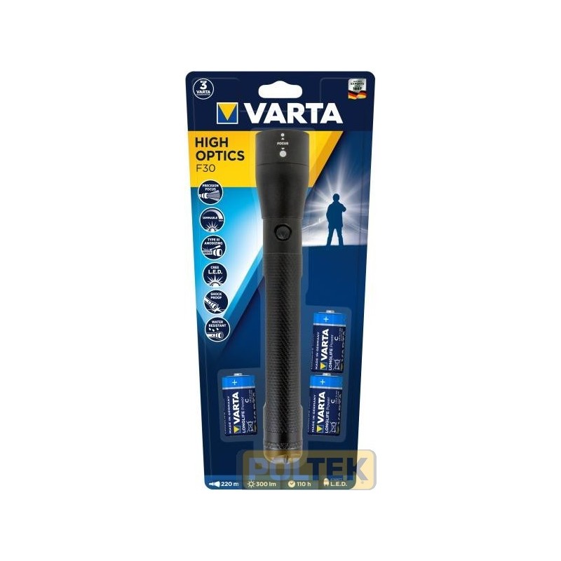 VARTA TORCIA 4W LED HIGH OPTICS LIGHT 3C