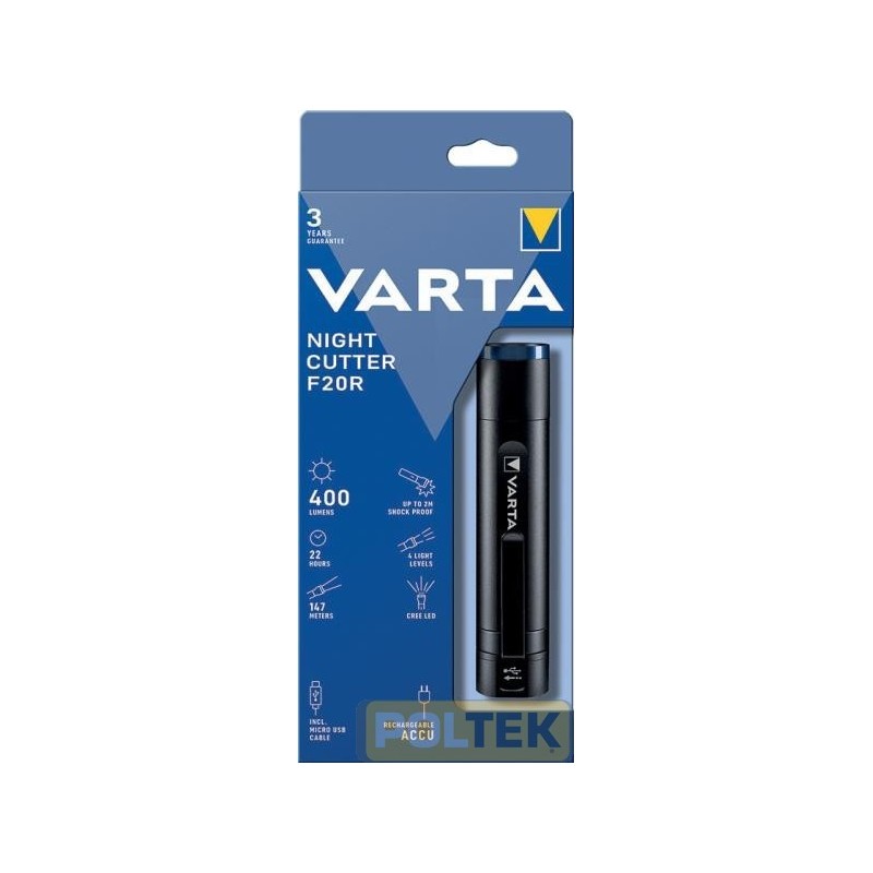 VARTA TORCIA NIGHT CUTTER F20R & CABLE VARTA