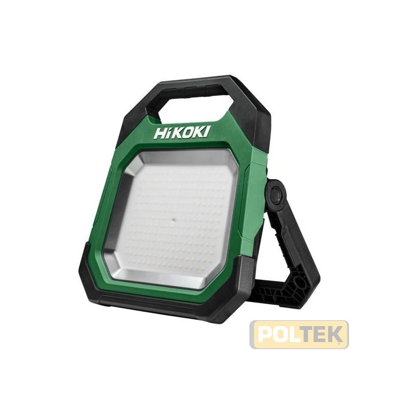 Lampada perfettamente orientabile con angolo di rotazione di 144°. Luminosità dimmerabile da 1.000 a 10.000 lumen. Rinforzi in