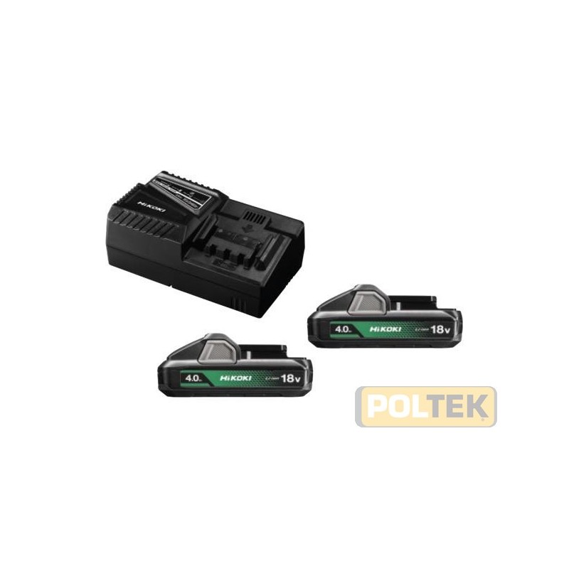HIKOKI KIT ALIMENTAZIONE 18V 4Ah ENERGY PACK