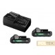 HIKOKI KIT ALIMENTAZIONE 18V 2Ah EASY PACK