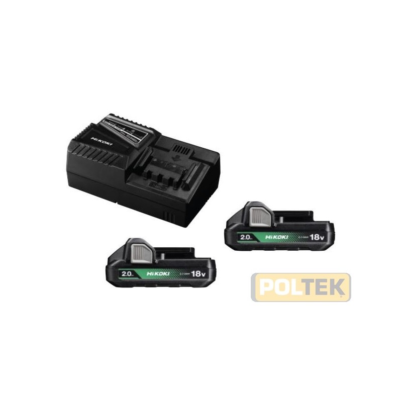 HIKOKI KIT ALIMENTAZIONE 18V 2Ah EASY PACK