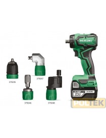 HIKOKI TRAPANO AVVITATORE DS18DDQ 18V INTERCAMBIABILE 2b