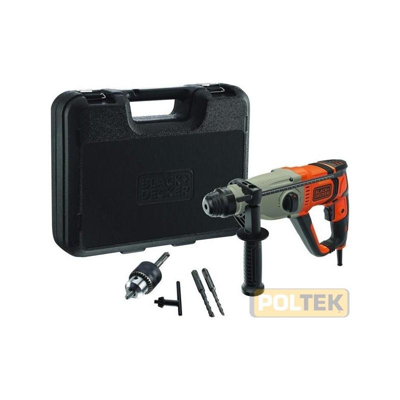 BLACK&DECKER MARTELLO TASSELLATORE SCALP. BEHS02K-QS