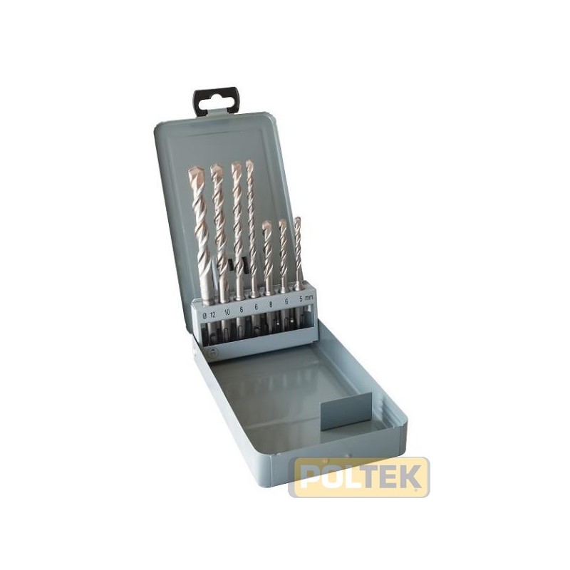 HIKOKI PUNTA SDS-PLUS 4 TAGLIENTI KIT pz.7