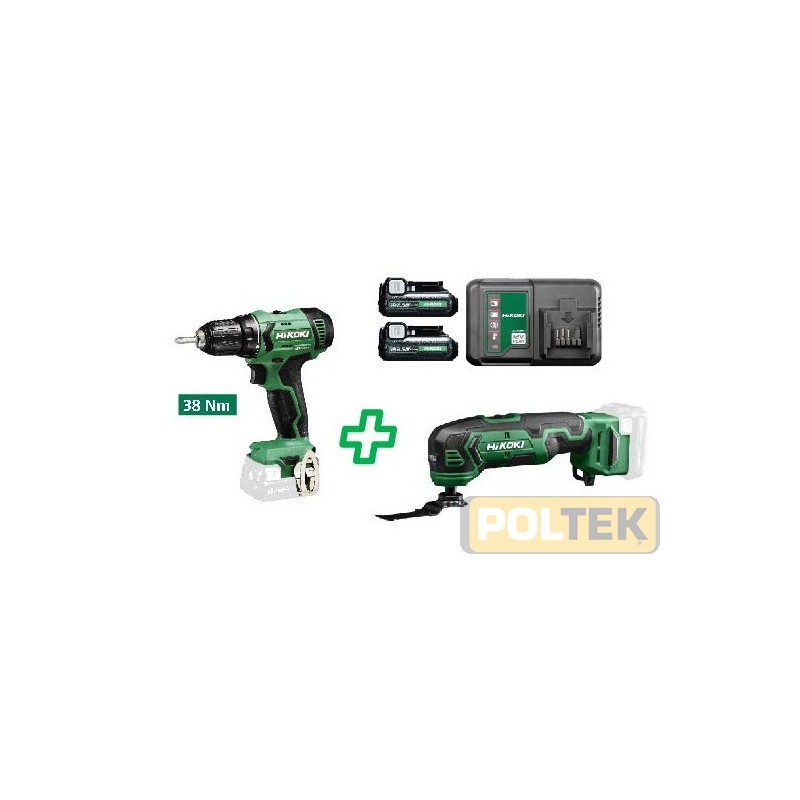 HIKOKI KIT COMBO KC12HKCV (DV12DA + CV12DA)