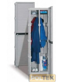 ARMADIO POLIPROPILENE cm l.50 x p.39 x h.172 DIVISORIO