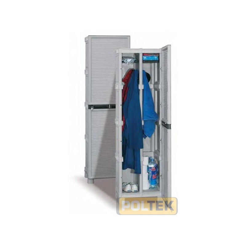 ARMADIO POLIPROPILENE cm l.50 x p.39 x h.172 DIVISORIO