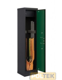 ARMADIO PORTAFUCILE C/TESORETTO 10 POSTI