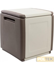 BAULE POLIPROPILENE cm l. 54 x p.53 x h.57 lt. 130