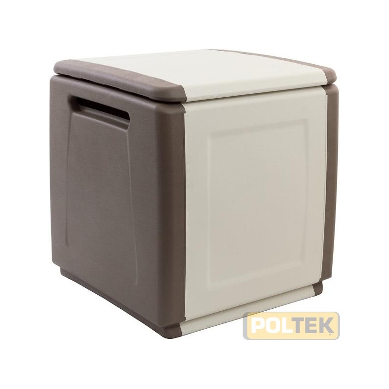 BAULE POLIPROPILENE cm l. 54 x p.53 x h.57 lt. 130