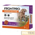 FRONTPRO COMPRESSE MASTICABILI CANI >25-50 kg 3 compresse