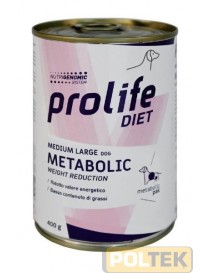 PROLIFE DOG WET LATTINA 400 gr DIET METABOLIC