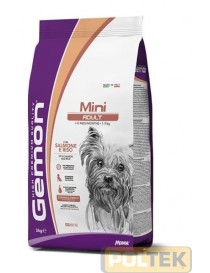 GEMON CANE MINI ADULT SALMONE/RISO KG 3