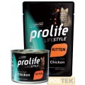 PROLIFE GATTO BUSTA 85g LIFE STYLE KITTEN POLLO