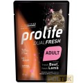 PROLIFE GATTO BUSTA 85g DUAL FRESH MANZO E AGNELLO