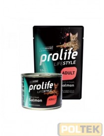 PROLIFE GATTO BUSTA 85g LIFE STYLE ADULT SALMONE