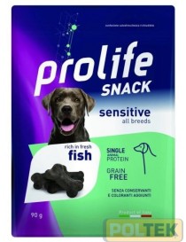 PROLIFE DOG SNACK PESCE 90 GR