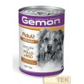 GEMON CANE LATTINA gr 415 ADULT BOCCONI POLLO RISO