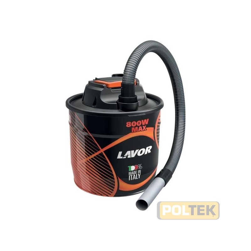 L’Aspiracenere Lavor Ashley 111 è l'elettrodomestico più semplice da utilizzare per mantenere pulito la stufa a legna e pell