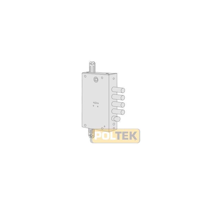 SERRATURA CISA DA APPLICARE DOPPIA MAPPA 4 MAN INT. 28 mm 10