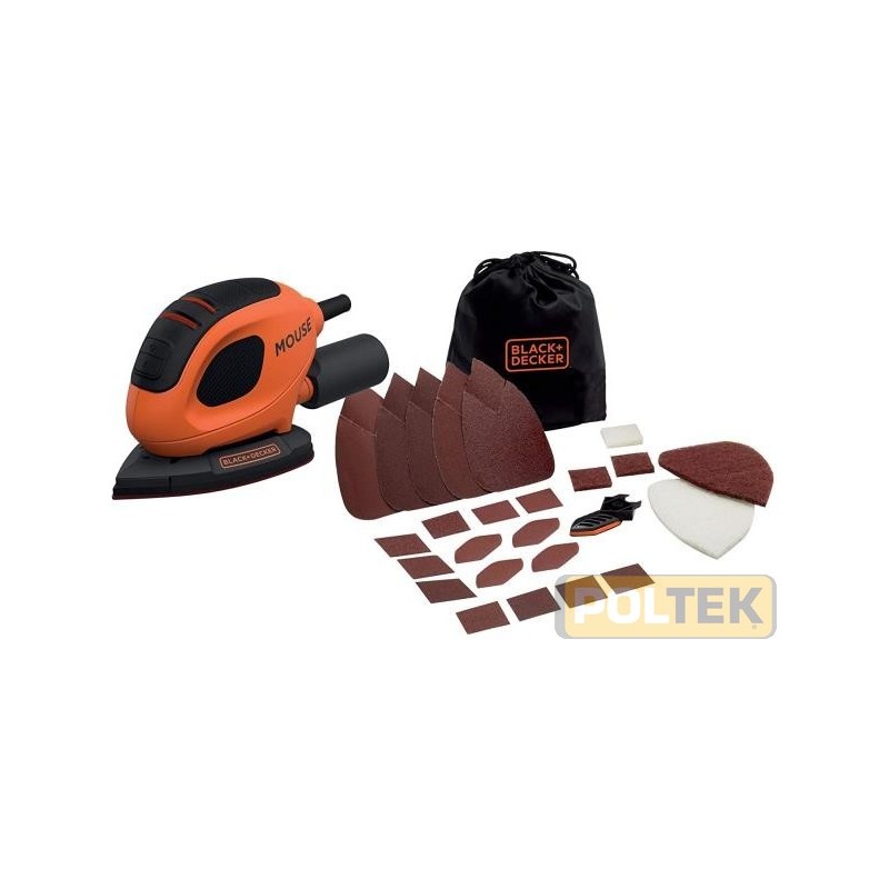 BLACK&DECKER LEVIGATRICE MOUSE MULTIF. BEW230BC 55W