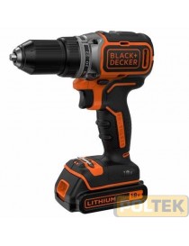 BLACK&DECKER TRAPANO PERCUSS. BDCHD18K-QW 18V