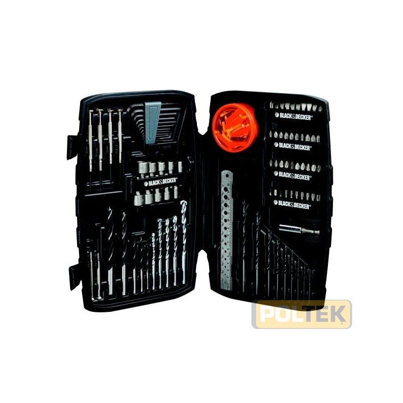 BLACK&DECKER SET pz.150 FORARE ED AVVITARE