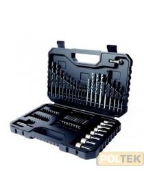 BLACK&DECKER SET pz. 80 FORARE ED AVVITARE