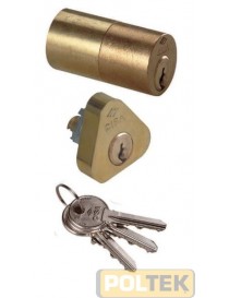 COPPIA CILINDRO CISA ESTERNO A TUBO DA APPLICARE