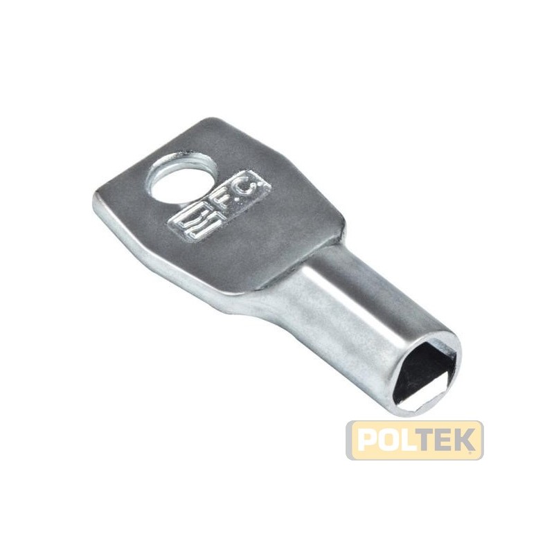 COMUNELLO CHIAVETTA ZINCATA TRIANGOLARE