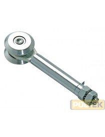 COMUNELLO SCORREVOLE 2 RUOTE C/CUS. CERNIERA 1 ALA mm 44