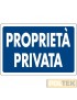 CARTELLO ALL. "PROPRIETA' PRIVATA" cm 30x20