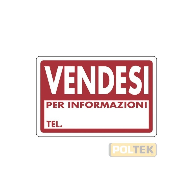 Cartello in polionda