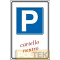 CARTELLO ALL. "PARCHEGGIO" cm 20x30