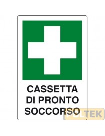 CARTELLO ALL. "CASSETTA PRONTO SOCCORSO" cm 20x30