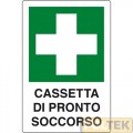 CARTELLO ALL. "CASSETTA PRONTO SOCCORSO" cm 20x30
