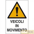 CARTELLO ALL. "VEICOLI IN MOVIMENTO" cm 20x30