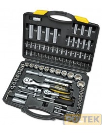 MUNDIAL CHIAVE A BUSSOLA VALIGETTA 1/4"-1/2" pz.94