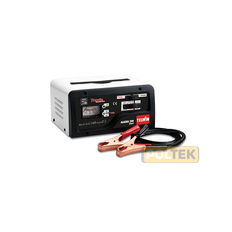 Carica batterie e mantenitore con controllo elettronico della corrente di carica, interruzione e ripristino automatico (TRONIC),