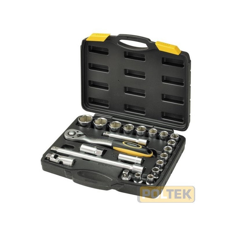 MUNDIAL CHIAVE A BUSSOLA VALIGETTA 1/2" pz.22