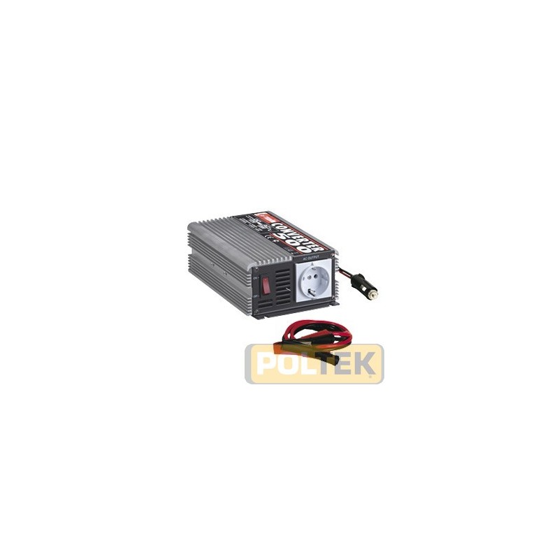 Convertitore ad inverter 12V DC - 230V AC ideale per alimentare in auto e camper (in funzione della massima potenza erogabile da