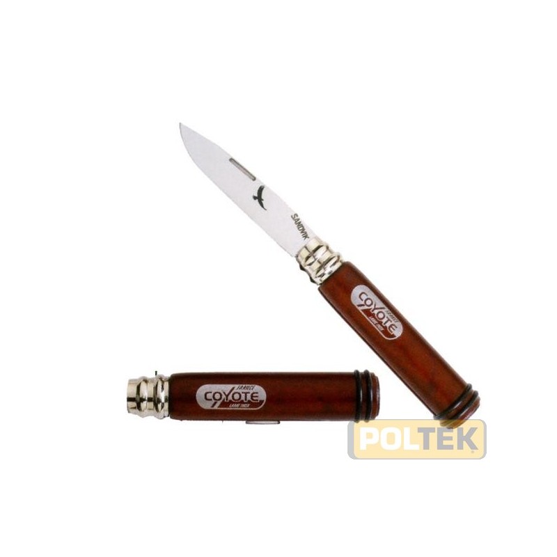 Comprende nel retro del manico una bussola.