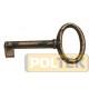 ACCESSORI CHIAVE PER MOBILI COTTALI mm 6x40 ORO ANTICATO