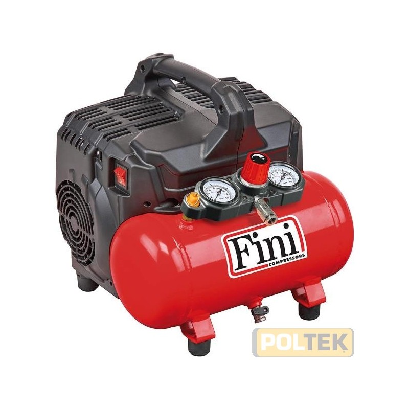 COMPRESSORE FINI SILENZIATO PROFESSIONALE SILTEK lt. 6