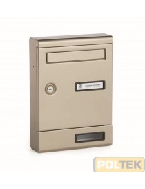 CASSETTA POSTA SILMEC ALLUM. S2001 BRONZO
